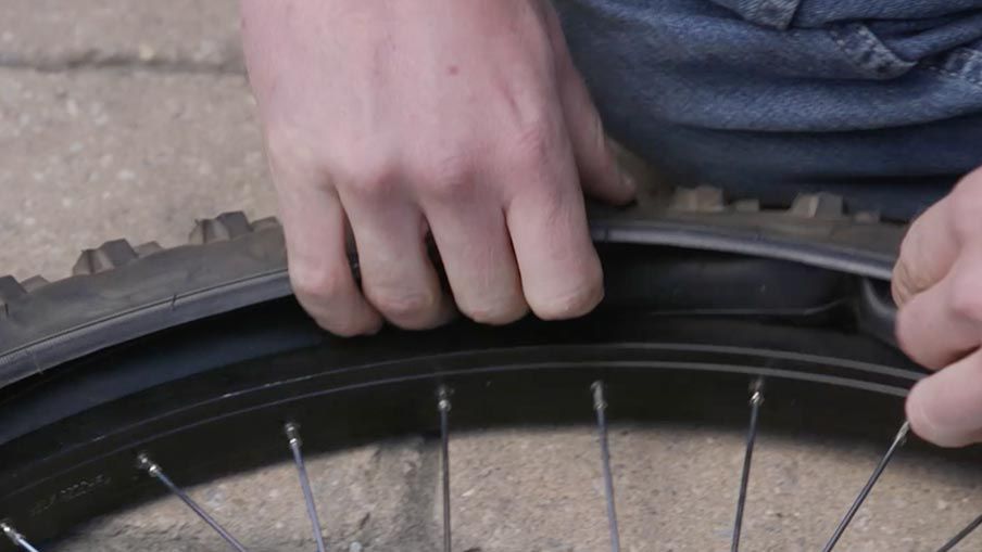 How to change a bike tire Canadian Tire
