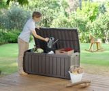Keter Large Wood-Look Deck Box | Canadian Tire