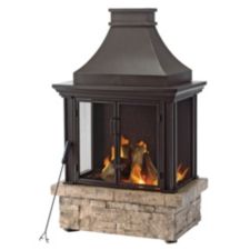 For Living Bedford Outdoor Fireplace Canadian Tire