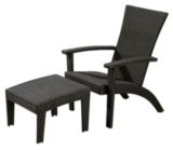 Adirondack Chair with Ottoman Canadian Tire
