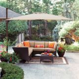 Offset Patio Umbrella, 10-ft x 10-ft | Canadian Tire