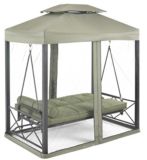 Monterey Collection Day Bed And Swing With Netting Green