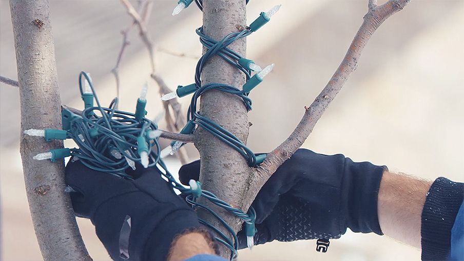 How to hang outdoor christmas lights Canadian Tire