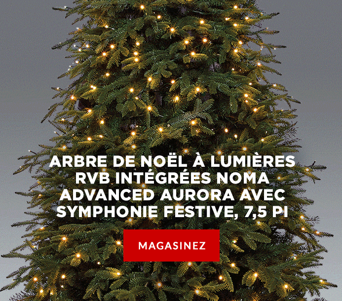Arbres de Noël et accessoires Canadian Tire