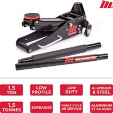 Motomaster Aluminum Steel Low Profile Racing Jack 1 5 Ton