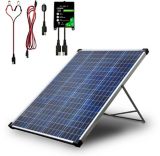 NOMA 100W Solar Kit with Stand & Charge Controller | NOMAnull