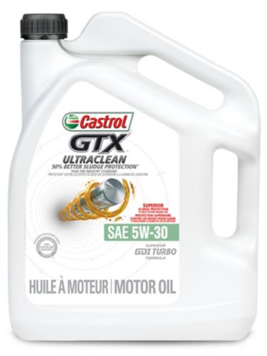 Castrol GTX 5W30 Conventional Motor Oil, 5-L Product image