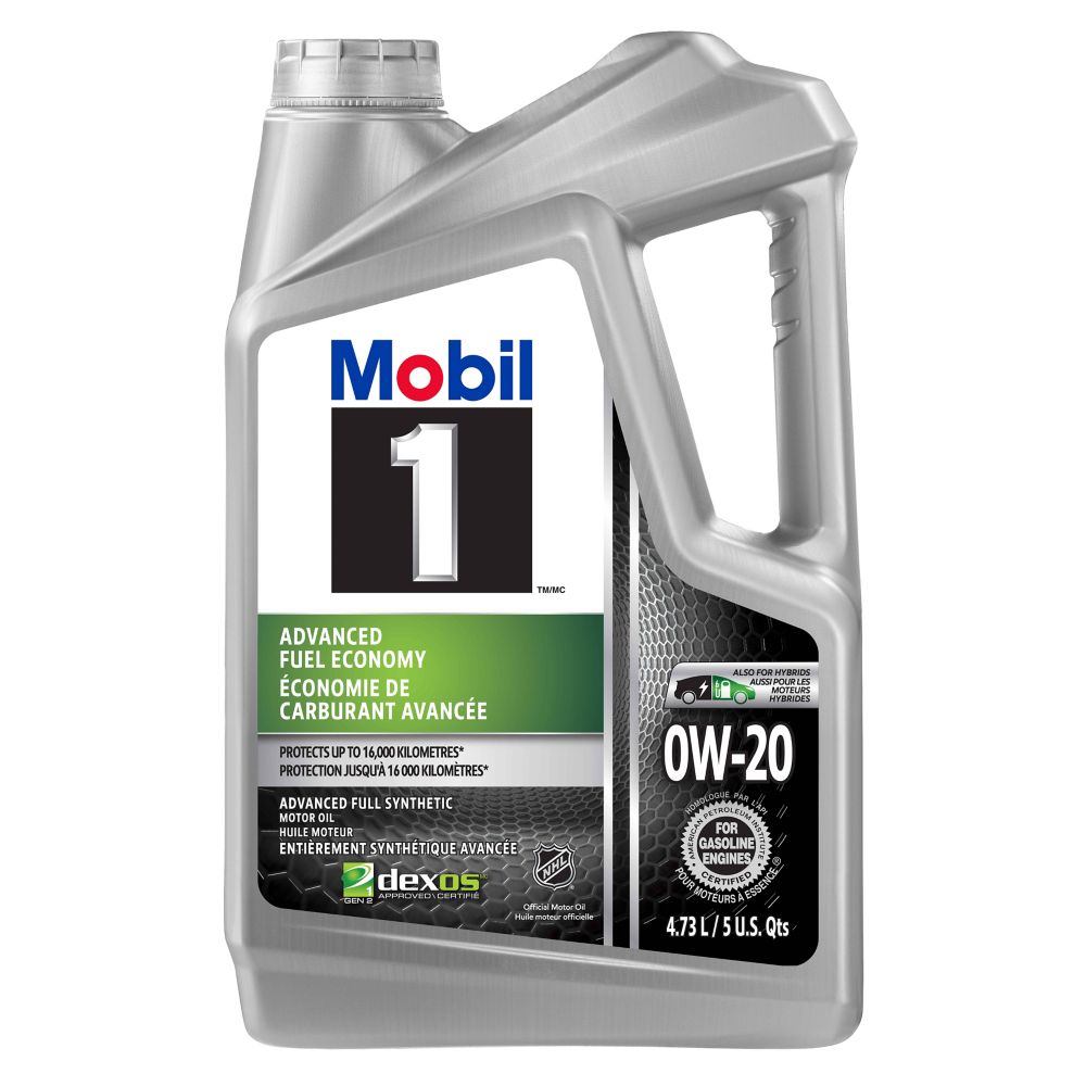 0W20 Synthetic Engine Oil, 4.73-L Mobil 1