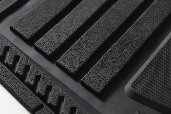 Natural Rubber Floor Mat Black 4 Pc Canadian Tire