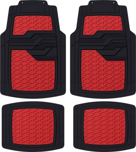 Autotrends Sporty Floor Mat Red 4 Pc Canadian Tire