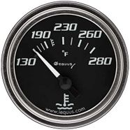 EQUUS 2-in. Electric Water Temperature Gauge, Black Canadian Tire