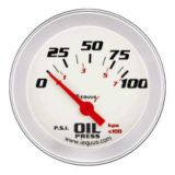 Manomètre électrique de pression d'huile EQUUS, 2 5/8 po | Equusnull