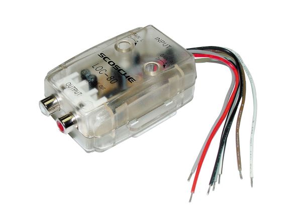 Scosche Speaker Level Line Out Converter Product image