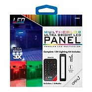 Multi Colour Led Vehicle Strip Lights With Remote 9 In Canadian Tire