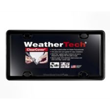 Weathertech License Plate Frame Clear Cover Canadian Tire