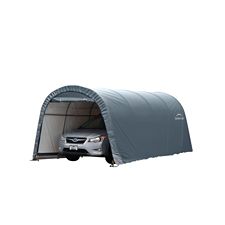 Shelterlogic Round Car Shelter Grey 10 Ft X 20 Ft Canadian Tire