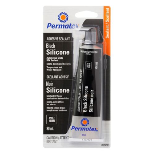 Permatex Black Rtv Silicone Adhesive Sealant 16br 80 Ml Canadian Tire