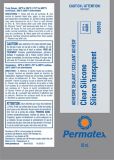 Permatex® Clear RTV Silicone Sealant | Permatexnull
