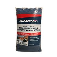 SIMONIZ Microfibre Towels, 36-pk