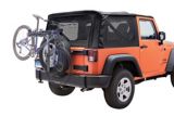 jeep spare tire bike rack