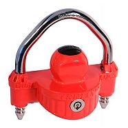Antivol Attelage Master Lock 377EURDAT - Universel 48-59mm - Pour Remorques Et Caravanes