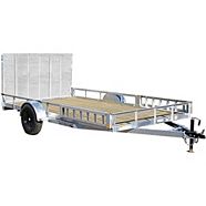 True North Galvanized Utility Trailer, 5-ft x 10-ft Canadian Tire