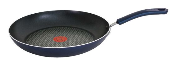 T-fal Air Grip Aluminum Frying Pan Non-stick, Dishwasher & Oven Safe, Blue Product image