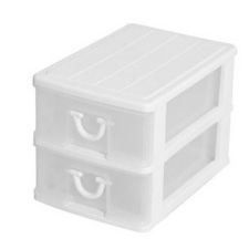 Gracious Living 2 Drawer Mini Chest Desk White Canadian Tire