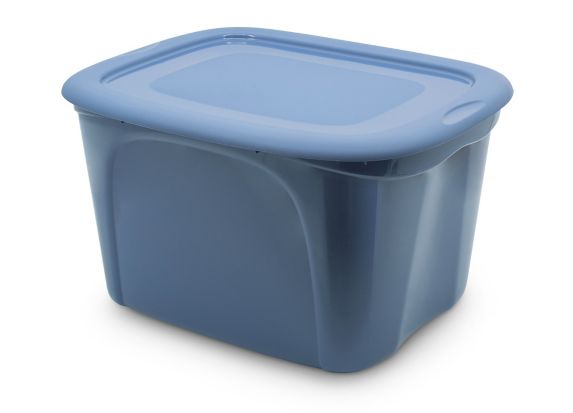 type A Nesting Storage Tote, Blue, 63-L Product image