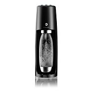 SodaStream One Touch Sparkling Water Maker w/ 60L CO2 Cylinder & Reusable, BPA-Free Bottle, Black