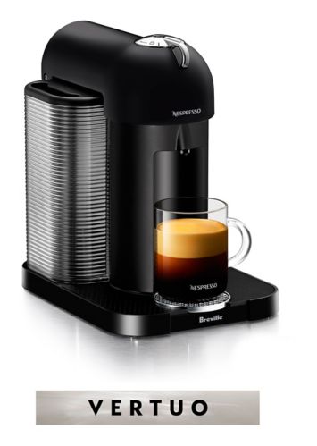 Nespresso Vertuo Coffee & Espresso Machine by Breville, Matte Black