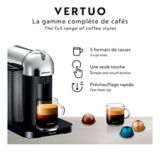 Nespresso Vertuo Coffee Machine by Breville, Chrome
