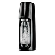 SodaStream Fizzi Sparkling Water Maker w/ 60L CO2 Cylinder & Reusable, BPA-Free Bottle, Black