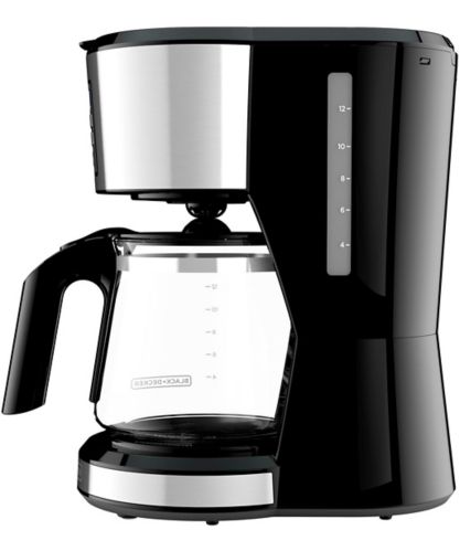 Black & Decker 12-Cup Programmable Coffee Maker, Stainless Steel Product image