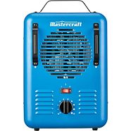 Mastercraft Deluxe Milkhouse Utility Space Heater w/Thermostat, 1500W ...