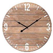CANVAS Farmhouse Clock, 24-in