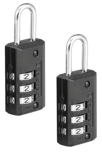 Cadenas à combinaison réinitialisable large Master Lock, 20 mm, paq. 2 Image de l’article