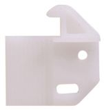 Glissière de tiroir réglable Hillman 851544, plastique blanc | Hillmannull
