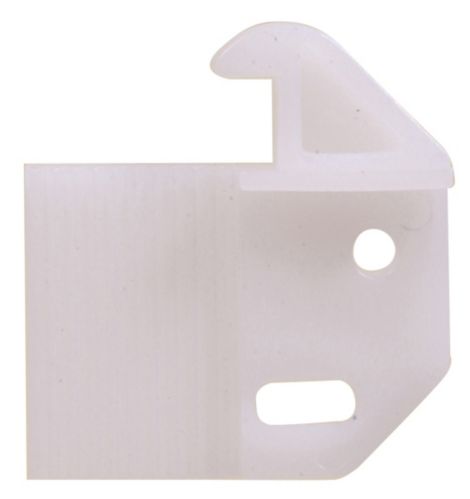 Hillman 851544 Adjustable Drawer Glide, White Plastic Product image