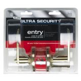 Serrure d'entrée à levier Ultra Security, laiton poli | Ultra Securitynull