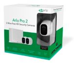 arlo pro 2 smart security system with 2 cameras