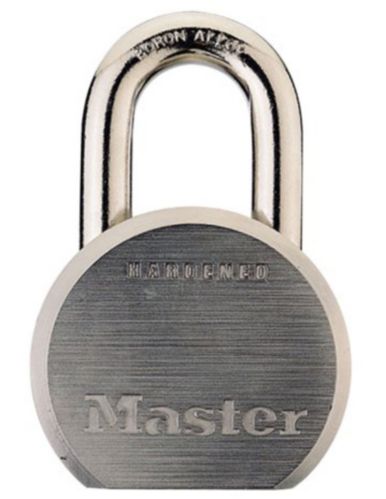 Master Lock 64mm Wide Solid Steel Body Padlock, 29mm Shackle Product image