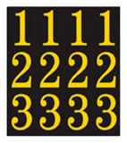 Autocollants Lettres Et Chiffres Attwood 148 Pièces - Vinyle Noir Imperméable Pour Bateaux