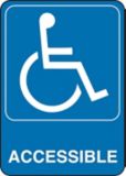 Affiche Accessibility Hillman, 5 x 7 po | Hillmannull