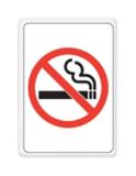 Affiche No Smoking Hillman, 5 x 7 po | Hillmannull