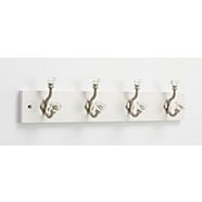 CANVAS Acrylic Facets Hook Rail, 18-in