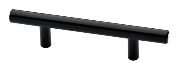 Poignée droite en acier Peerless, noir mat, 3 po, paq. 6 Image de l’article