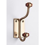 CANVAS Eclectic Hook with Wood Finials