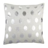 Coussin CANVAS Sophie, argent, 18 x 18 po | CANVASnull