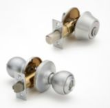 Weiser Yukon Round Door Knob Combo Satin Nickel Canadian Tire